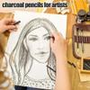 Akfldms 6-Piece Willow Charcoal Pencils for Art view 4