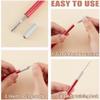 Akfldms Replacement Needle Set - 2 pcs Doll Hair Tool with 10 Stainless Steel Tips (0.7 mm & 0.8 mm) view 4