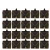 Tnfeeon 400 Sets - Leather Spike Rivets, Brass Fasteners for Bags, Shoes, Jackets, Size 0.16 to 0.28 Inches, Crafters and Designers, Easy Installation, Custom Projects (Bronze #24) view 1