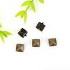 Tnfeeon 400 Sets - Leather Spike Rivets, Brass Fasteners for Bags, Shoes, Jackets, Size 0.16 to 0.28 Inches, Crafters and Designers, Easy Installation, Custom Projects (Bronze #24) view 3