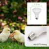 Terra Discount Ceramic Heat Emitter for Chicks and Quail, 60/100/150 W, E27 Base, Dark Heat Emitter for Poultry (150 W) view 2