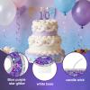 Nymora Birthday Candle 0 in Purple view 3