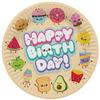 Folat Kawaii Paper Plates - 23 cm, 8 Pack view 1