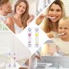 2-Pack Sand Timers, 3-Minute Timer for Toothbrushing, Pink and Yellow view 4