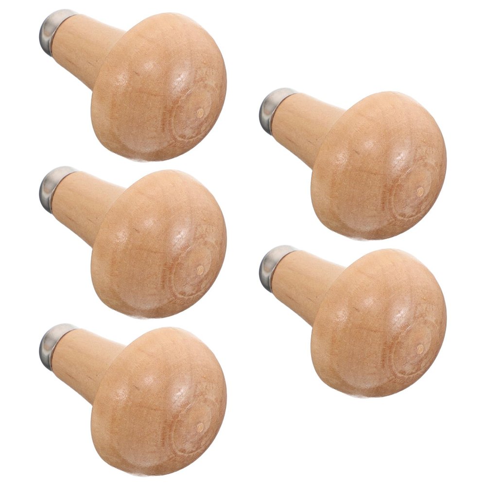 FOYTOKI 5-Piece Wooden File Handles for Woodworking and Engraving