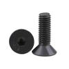DIN 7991 Countersunk Hex Socket Screws, Carbon Steel Grade 10.9, Black Oxide, M1.6–M20, 10/20-Pack (M3 × 16, 20 pcs) view 2