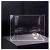 Transparent Flat Washbasin, Acrylic Display and Storage Box (18 x 18 x 6 cm/7 x 7 x 2.36 in) view 1