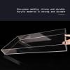 Transparent Flat Washbasin, Acrylic Display and Storage Box (18 x 18 x 6 cm/7 x 7 x 2.36 in) view 4