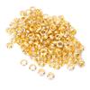 SPYMINNPOO Metal Studs for Leather Craft, 5mm Gold, 100 Pieces view 1