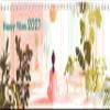 Happy Vibes 2027: Landscape Weekly Planner, 30 x 11 cm, Spiral-Bound, Bilingual Calendar for Office & Home Office view 1