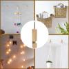 Wooden Wall Plant Hanger - Modern Oak Finish view 4