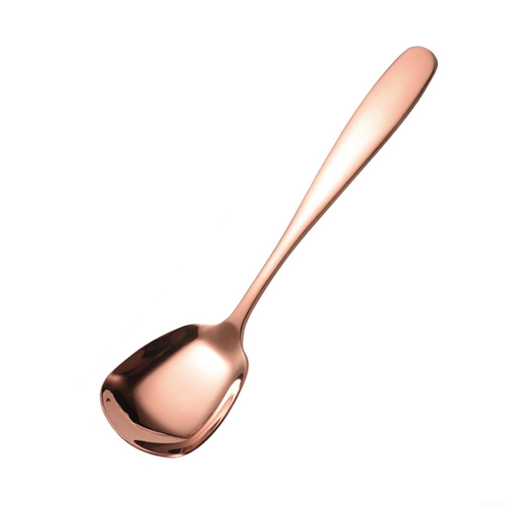 Square Head Stainless Steel Spoon Set, 18 cm