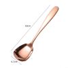 Square Head Stainless Steel Spoon Set, 18 cm view 3