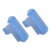 SPYMINNPOO Knitting Thimble, Plastic, Glossy Yarn, Finger Holder for Crocheting, 10 Pieces, Crafting at Home view 3