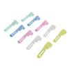 SPYMINNPOO Knitting Thimble, Plastic, Glossy Yarn, Finger Holder for Crocheting, 10 Pieces, Crafting at Home view 4