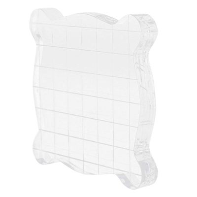 Haofy Clear Acrylic Stamp Plate