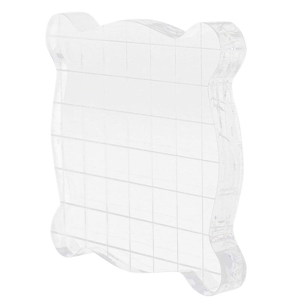 Haofy Clear Acrylic Stamp Plate