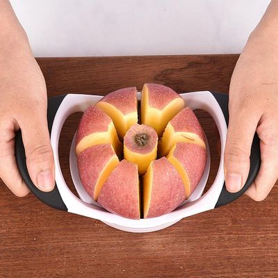 Haofy Fruit Slicer, Stainless Steel Tomato and Vegetable Cutter, 4.6 oz, Dishwasher-Safe