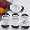 Haofy Fruit Slicer, Stainless Steel Tomato and Vegetable Cutter, 4.6 oz, Dishwasher-Safe view 4