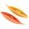 SPYMINNPOO Eye Set, Smooth Plastic Craft Tool for Handicrafts, Colorful Set for Knitting Enthusiasts, 2-Piece (12042 Orange+Yellow) view 1