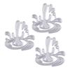 Haofy 3-Piece Water Drop Embossing Stencils view 1