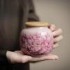 LEEDJUINE Ru Kiln Ceramic Tea Canister, 250 ml view 1