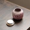 LEEDJUINE Ru Kiln Ceramic Tea Canister, 250 ml view 3