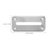 ABOOFAN Stainless Steel Coin Slot for Consoles, Silver view 2