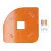 Rounding Template R15 R30 R60 R200 for Wood Edges view 1