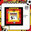 HOMAVEL 20-Pack Germany Flag Napkins 33x33cm view 2