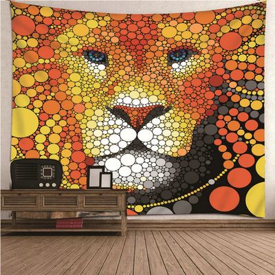 Isdreem 3D Wall Tapestry, Simple Lwe Anime Tapestry, Multicolor, 240 x 220 cm