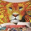 Isdreem 3D Wall Tapestry, Simple Lwe Anime Tapestry, Multicolor, 240 x 220 cm view 2