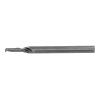 5-Piece 3.175 x 2 x 8 mm Spiral Cutter Set, Single-Flute Carbide End Mills with Mirror-Polished Cutting Edge for Wood and Plastic Engraving view 3