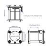 Router Lift Base, Adjustable 0–54 mm, for 64–65 mm Routers view 3
