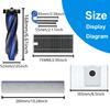 Curlingoo Replacement Parts Compatible with Ecovacs Deebot T90 / T90 Pro Omni view 3