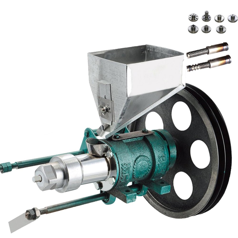 Multifunctional Puffed Food Extruder with 7 Molds for Making Cornflakes and Hollow Sticks