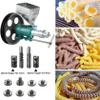 Multifunctional Puffed Food Extruder with 7 Molds for Making Cornflakes and Hollow Sticks view 2