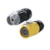 1-Piece LP20 Quick-Connect Waterproof Cable Connector, IP68, Industrial Connector for Outdoor Equipment and Machine Lighting, 4-Pin view 2