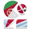 Eritrea Flag Christmas Tree Skirt, 119.9 x 119.9 cm view 2