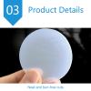 Silicone Rubber Sheet, Silicone Rubber Gaskets for Model Parts, 6 mm Thick, 10 pcs, Diameter 1560 (Diameter: 35 mm) view 4