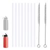 8 Pack 24cm Plastic Straws Replacement Straws view 1