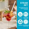 8 Pack 24cm Plastic Straws Replacement Straws view 4