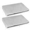 Lunch Ice Packs, 2 Reusable Stainless Steel Trays, Flat Ice Packs for Camping, Grilling, Picnics, Work, and School view 1