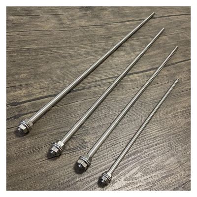 304 Stainless Steel Dispersing Stir Rod for Machines and Laboratory Accessories, Various Sizes (8 × 250 mm)