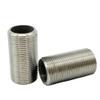 AYYSSM 304 Stainless Steel Full-Tooth Male-Thread Wire Connection, Hollow Tube with Full Thread (DN40–50 mm Length) view 1