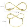 MALUGOGO Gold Table Card Holders, 12-Piece Set view 2