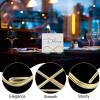 MALUGOGO Gold Table Card Holders, 12-Piece Set view 3