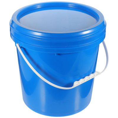 SHERCHPRY 10-Liter HDPE Paint Bucket with Airtight Lid, Blue