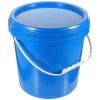 SHERCHPRY 10-Liter HDPE Paint Bucket with Airtight Lid, Blue view 1