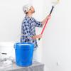 SHERCHPRY 10-Liter HDPE Paint Bucket with Airtight Lid, Blue view 4